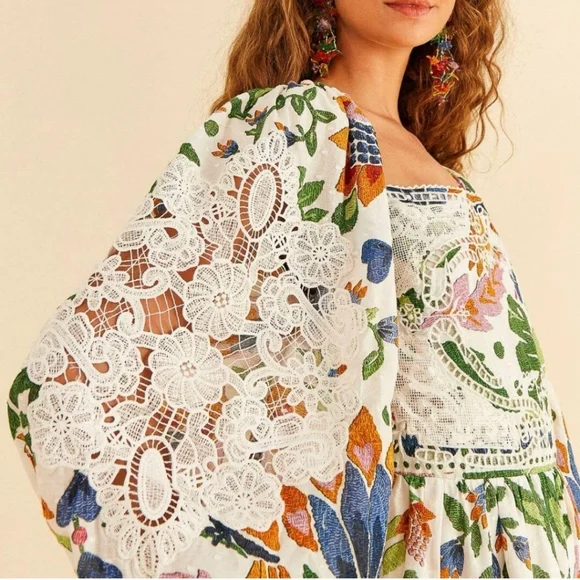 Farm Rio Garden Dress - Picture 5 of 7